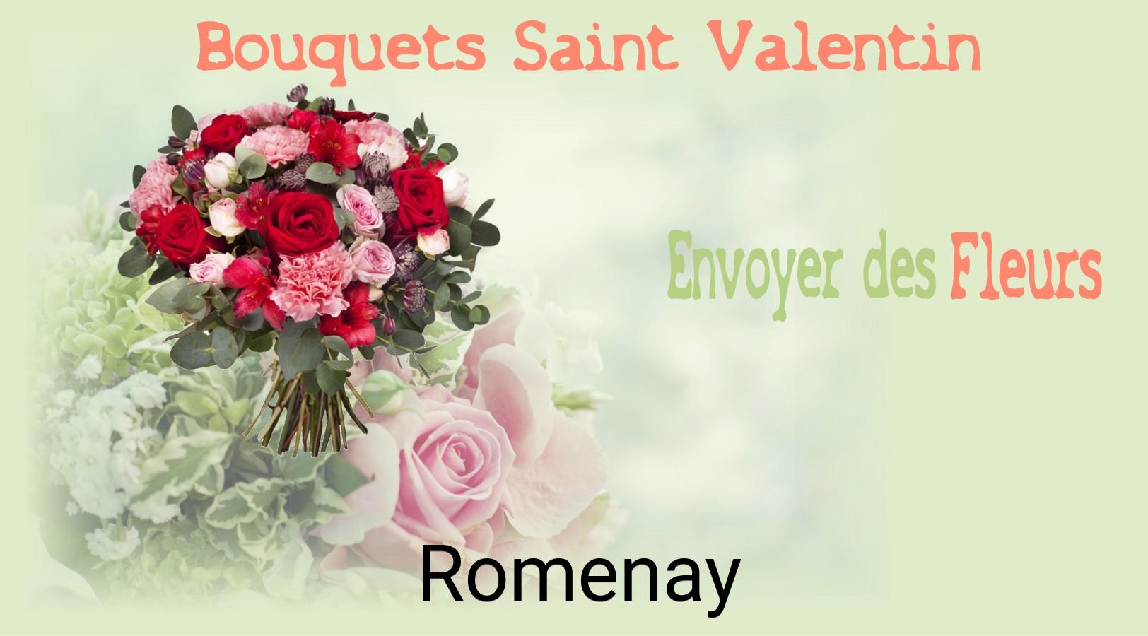 Roses de Saint-Valentin livrées à Romenay
