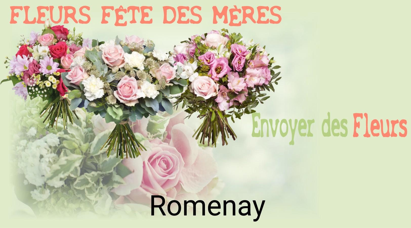 Bouquet de Fête des Mères livré à Romenay